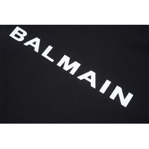 Replica Balmain T-Shirts Short Sleeved For Unisex #1017313 $32.00 USD for Wholesale