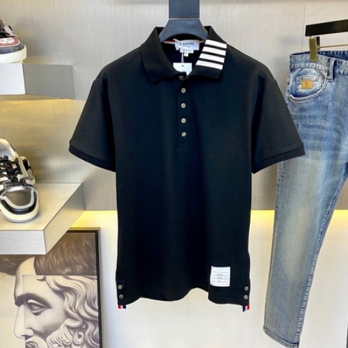 Thom Browne TB T-Shirts Short Sleeved For Men #1017373 $41.00 USD, Wholesale Replica Thom Browne TB T-Shirts
