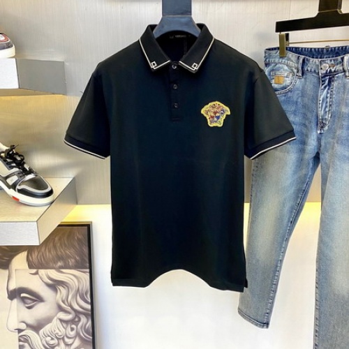 Versace T-Shirts Short Sleeved For Men #1017381 $41.00 USD, Wholesale Replica Versace T-Shirts