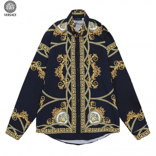 Versace Shirts Long Sleeved For Men #1017394