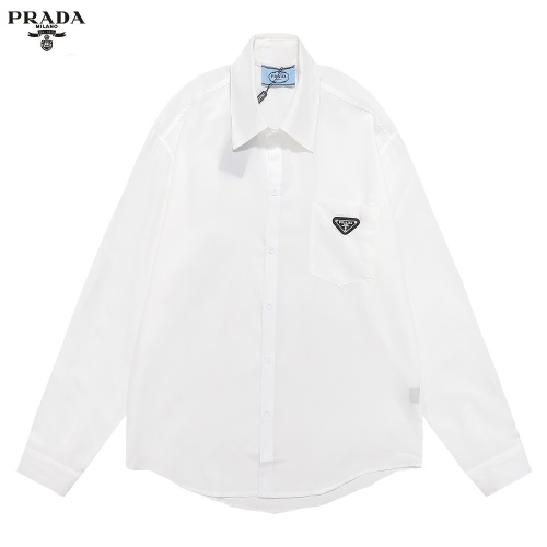 Prada Shirts Long Sleeved For Men #1017425