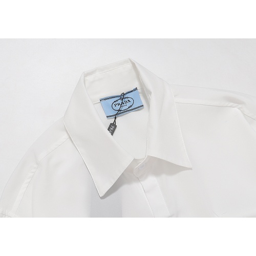 Replica Prada Shirts Long Sleeved For Men #1017425 $40.00 USD for Wholesale