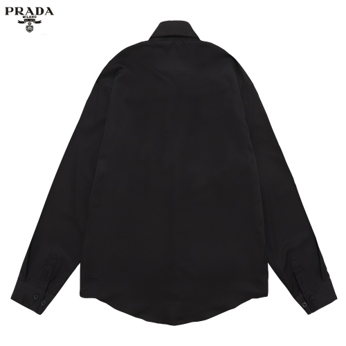 Replica Prada Shirts Long Sleeved For Men #1017426 $40.00 USD for Wholesale