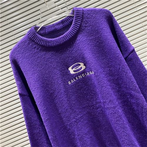 Replica Balenciaga Sweaters Long Sleeved For Unisex #1017563 $45.00 USD for Wholesale