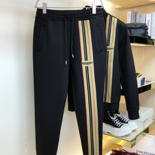 Replica Burberry Tracksuits Long Sleeved For Men #1017584 $92.00 USD for Wholesale