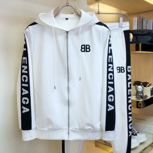 Replica Balenciaga Fashion Tracksuits Long Sleeved For Men #1017591 $92.00 USD for Wholesale