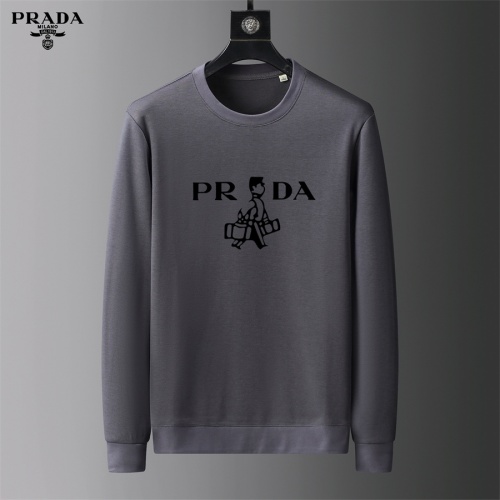 Prada Hoodies Long Sleeved For Men #1017713
