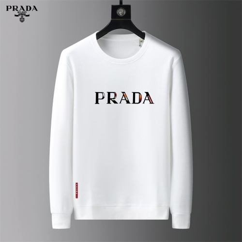 Prada Hoodies Long Sleeved For Men #1017715 $45.00 USD, Wholesale Replica Prada Hoodies