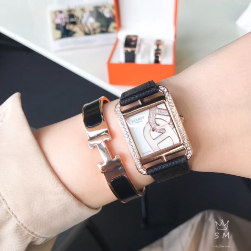 Replica Hermes Watches For Women #1017824 $36.00 USD for Wholesale