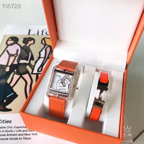 Hermes Watches For Women #1017825 $36.00 USD, Wholesale Replica Hermes Watches
