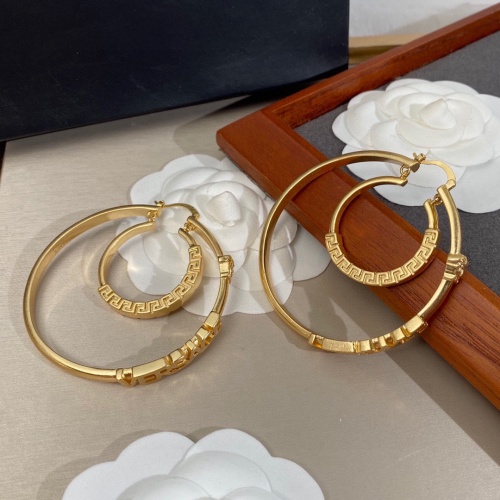 Replica Versace Earrings For Women #1018278 $36.00 USD for Wholesale