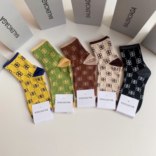 Balenciaga Socks #1018279 $27.00 USD, Wholesale Replica Balenciaga Socks