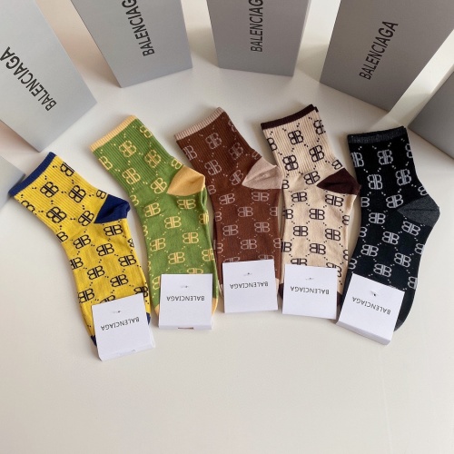 Balenciaga Socks #1018279 $27.00 USD, Wholesale Replica Balenciaga Socks