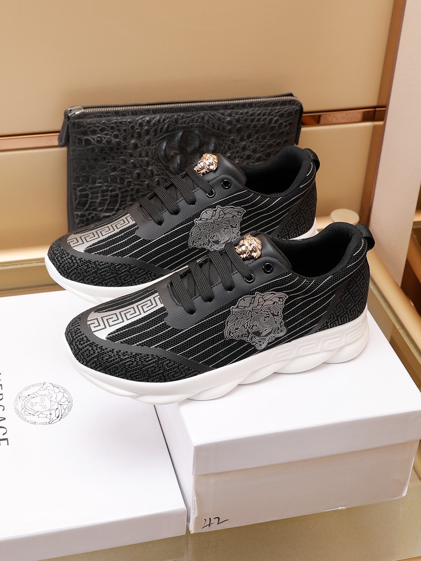 Versace Casual Shoes For Men 1011201 8800 Usd Wholesale Replica