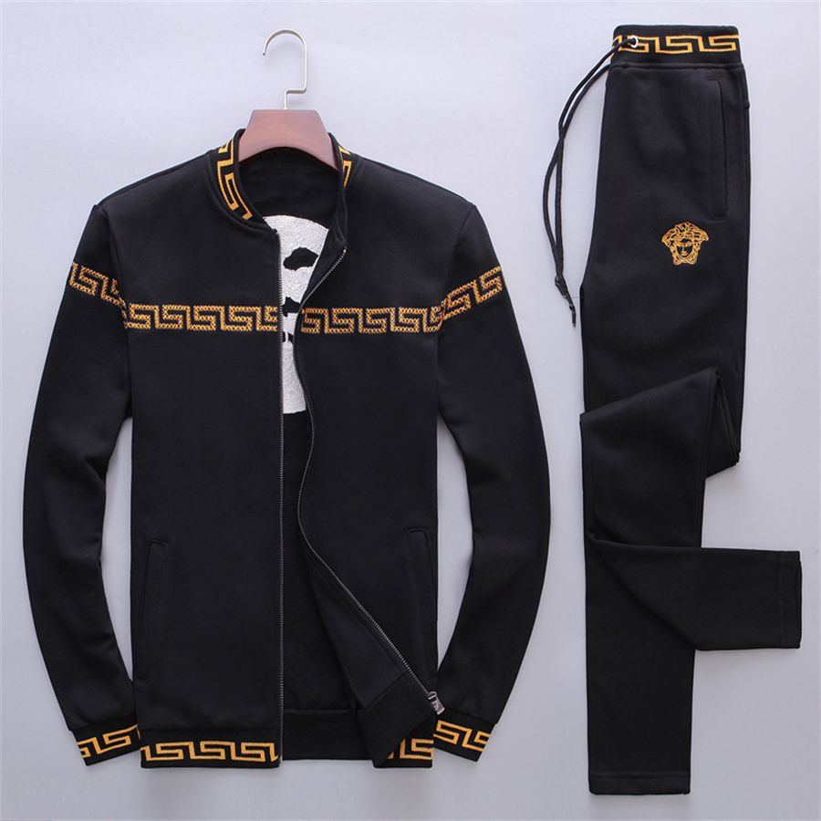 Versace Tracksuits Long Sleeved For Men #1015374 $85.00 USD, Wholesale ...