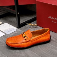 $88.00 USD Salvatore Ferragamo Leather Shoes For Men #1007134