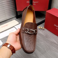 $88.00 USD Salvatore Ferragamo Leather Shoes For Men #1007135