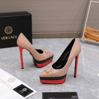 $128.00 USD Versace High-Heeled Shoes For Women #1007363