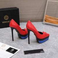 $128.00 USD Versace High-Heeled Shoes For Women #1007366