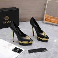 $128.00 USD Versace High-Heeled Shoes For Women #1007370