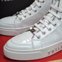 $88.00 USD Philipp Plein PP High Tops Shoes For Men #1012216