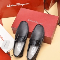 $80.00 USD Salvatore Ferragamo Leather Shoes For Men #1016987