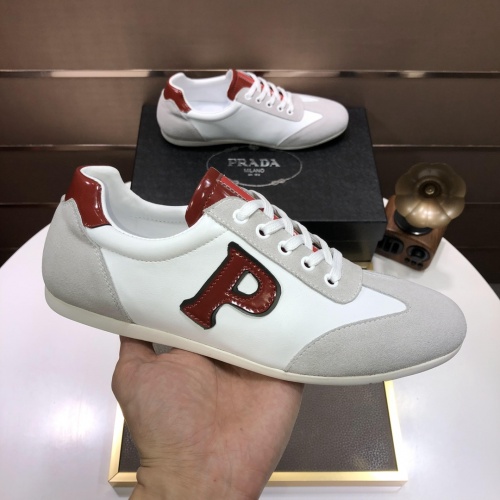 Replica Prada Casual Shoes For Men #1018528 $80.00 USD for Wholesale
