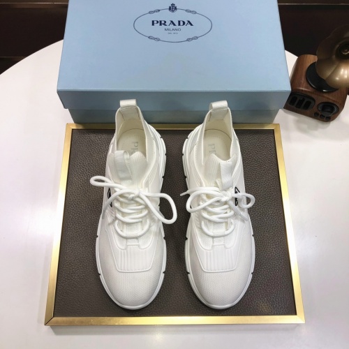 Replica Prada Casual Shoes For Men #1018542 $85.00 USD for Wholesale