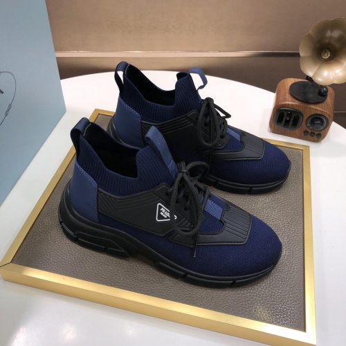 Replica Prada Casual Shoes For Men #1018549 $85.00 USD for Wholesale