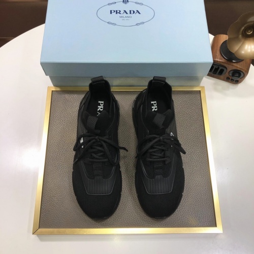 Replica Prada Casual Shoes For Men #1018551 $85.00 USD for Wholesale