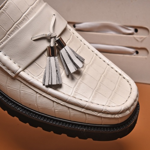 Replica Salvatore Ferragamo Leather Shoes For Men #1018600 $102.00 USD for Wholesale