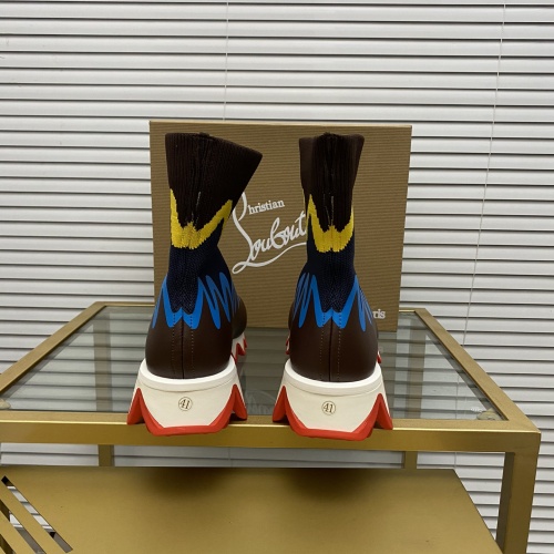 Replica Christian Louboutin Boots For Women #1018607 $100.00 USD for Wholesale