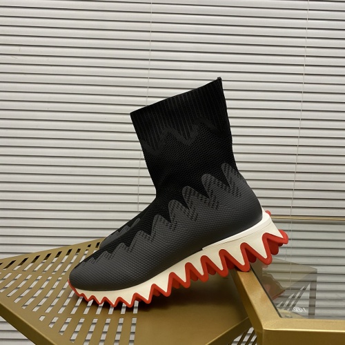 Replica Christian Louboutin Boots For Women #1018609 $100.00 USD for Wholesale