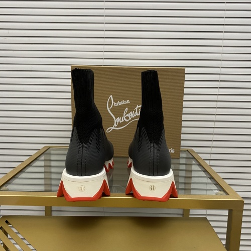 Replica Christian Louboutin Boots For Women #1018609 $100.00 USD for Wholesale