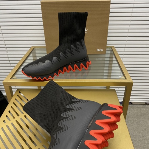 Replica Christian Louboutin Boots For Women #1018611 $100.00 USD for Wholesale