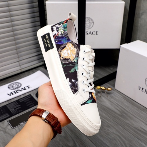 Replica Versace Casual Shoes For Men #1018614 $68.00 USD for Wholesale