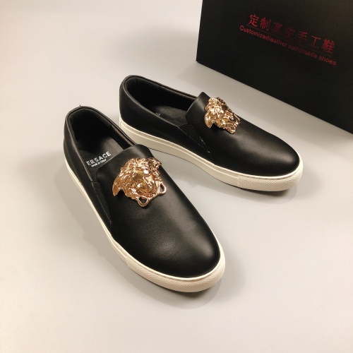 Replica Versace Casual Shoes For Men #1018839 $76.00 USD for Wholesale
