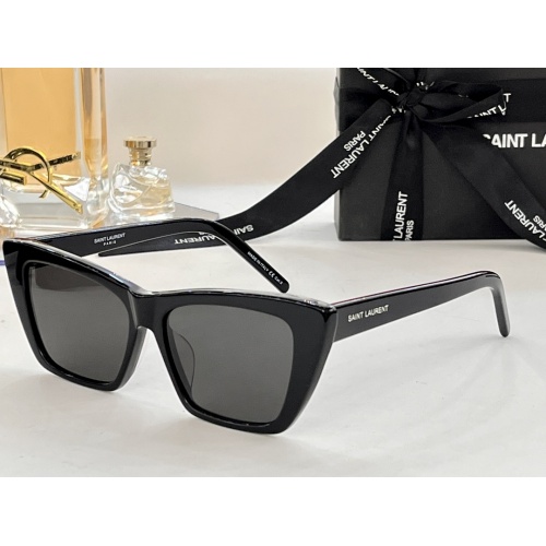 Yves Saint Laurent YSL AAA Quality Sunglassses #1018980 $60.00 USD, Wholesale Replica Yves Saint Laurent YSL AAA Quality Sunglasses