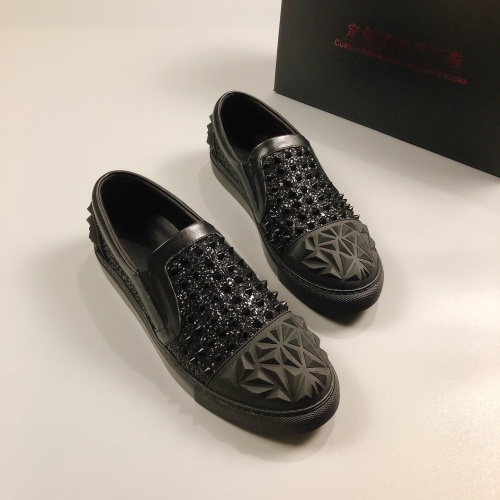 Replica Philipp Plein Shoes For Men #1018989 $85.00 USD for Wholesale