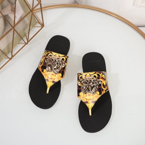 Replica Versace Slippers For Women #1019077 $72.00 USD for Wholesale