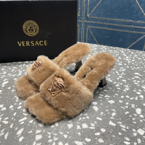 Versace Slippers For Women #1019093 $108.00 USD, Wholesale Replica Versace Slippers