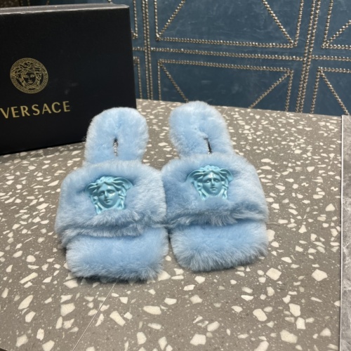 Replica Versace Slippers For Women #1019094 $108.00 USD for Wholesale
