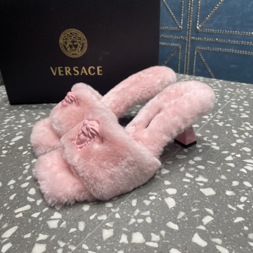 Versace Slippers For Women #1019095 $108.00 USD, Wholesale Replica Versace Slippers