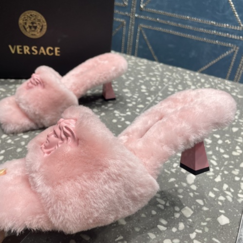 Replica Versace Slippers For Women #1019095 $108.00 USD for Wholesale