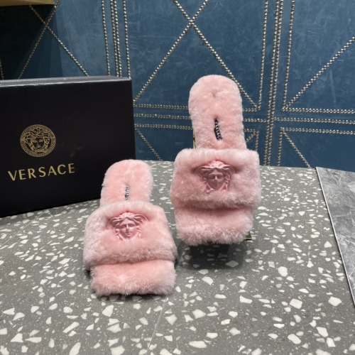 Replica Versace Slippers For Women #1019095 $108.00 USD for Wholesale