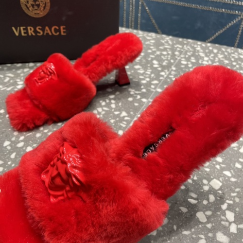 Replica Versace Slippers For Women #1019096 $108.00 USD for Wholesale