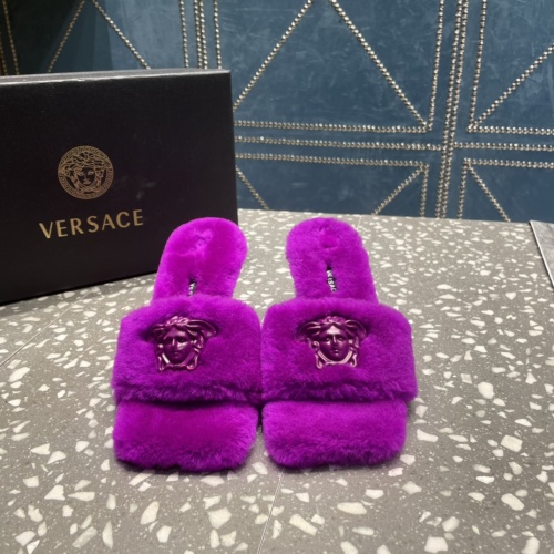 Replica Versace Slippers For Women #1019097 $108.00 USD for Wholesale