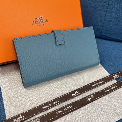 Replica Hermes AAA Quality Wallets For Unisex #1019348 $72.00 USD for Wholesale