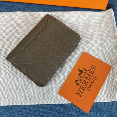 Replica Hermes AAA Quality Wallets #1019351 $48.00 USD for Wholesale
