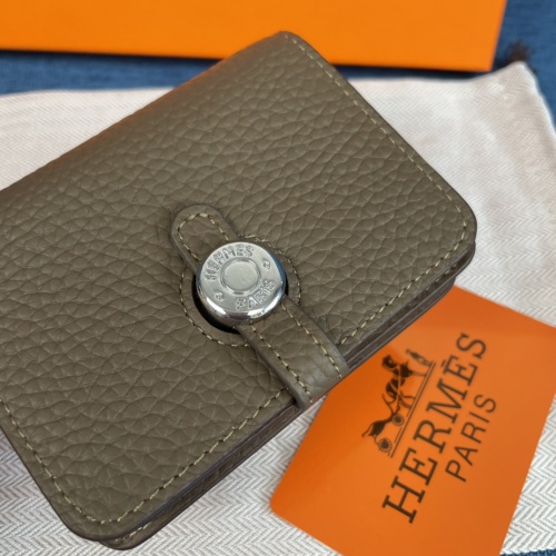 Replica Hermes AAA Quality Wallets #1019351 $48.00 USD for Wholesale